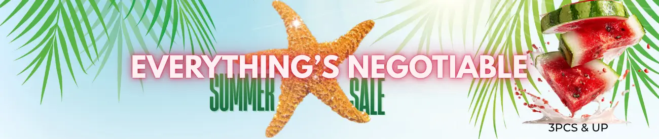 EVERYTHING'S NEGOTIABLE - 3PCS & UP SALE. Name Your Price Now on already Best Wholesale Prices & Stock with All High Quality Brands.