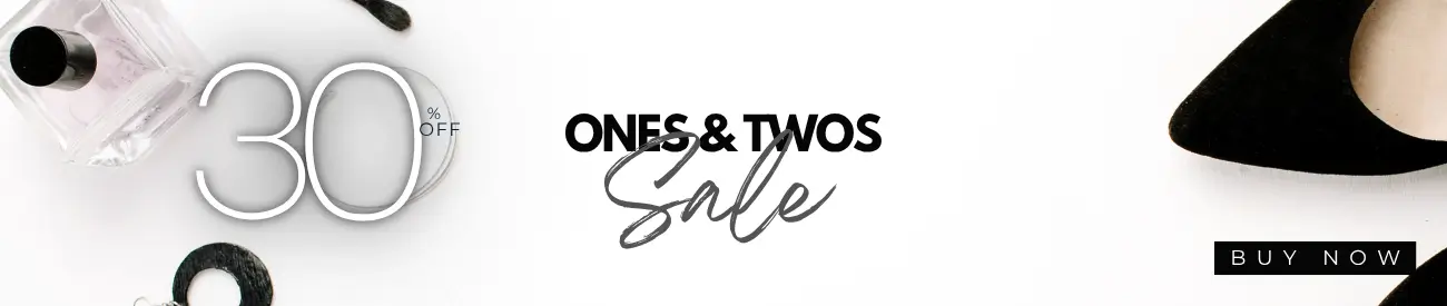 30% OFF ONES & TWOS SALE. Stock Now on All Top & High Quality Brands. Already Best Wholesale Prices.
