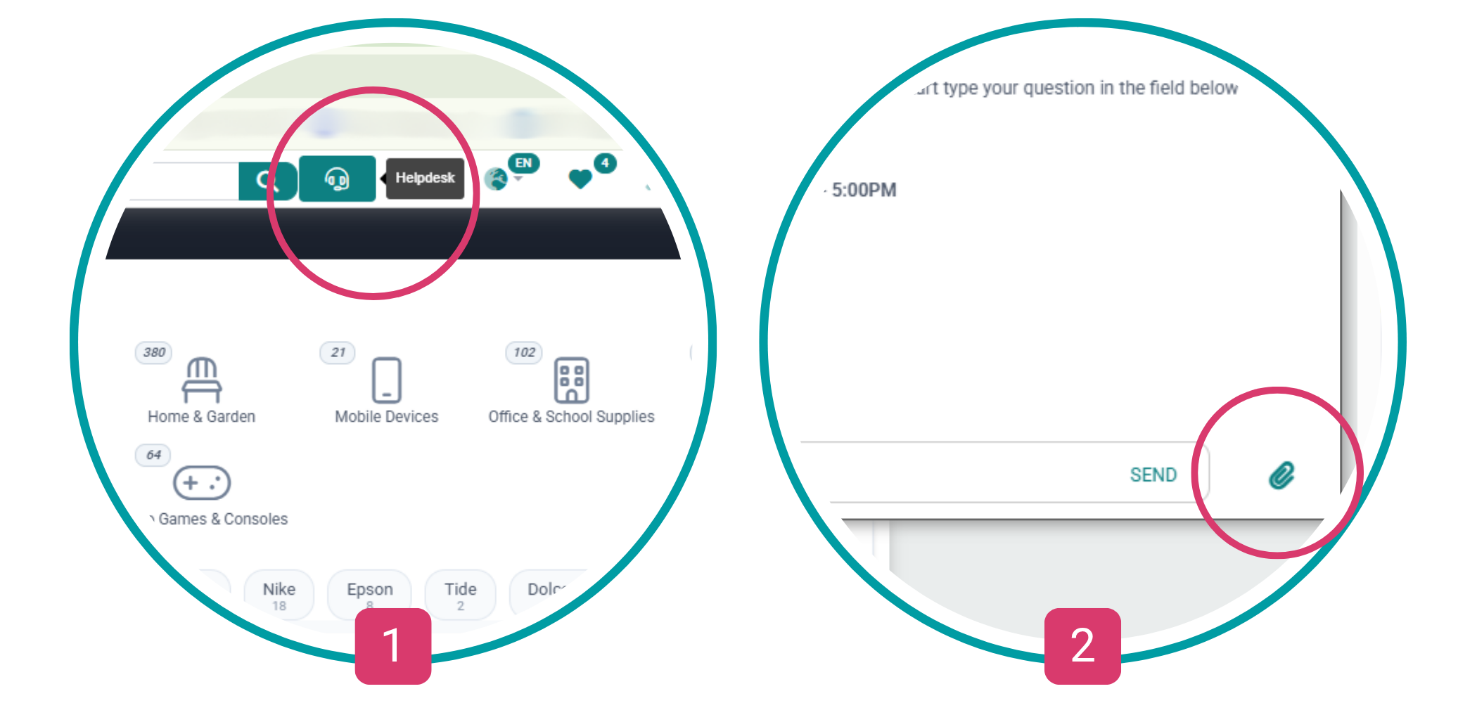 Soporte por chat en vivo