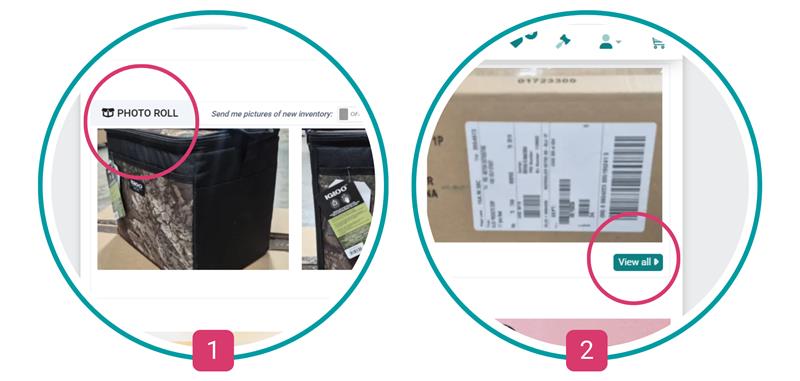 Nuevo feed de fotos del inventario